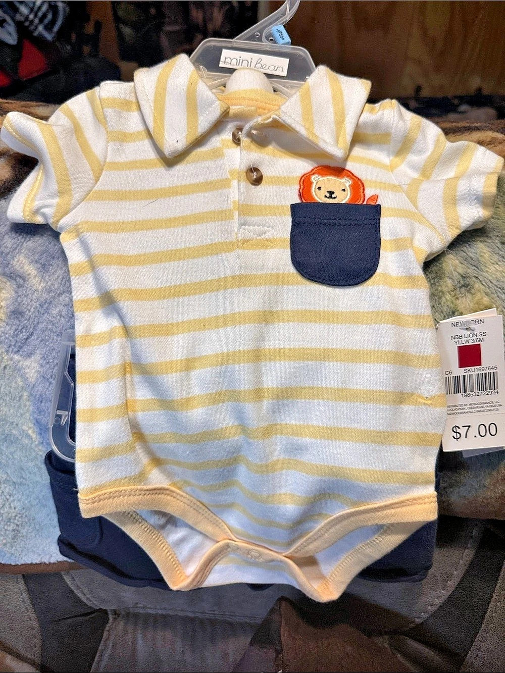 mini boden Striped Baby Matching Set NWT